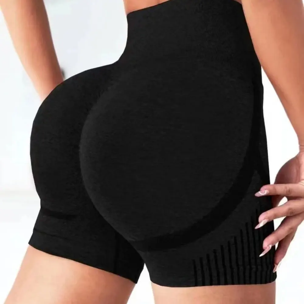 Shorts de yoga taille haute pour femmes, pantalons courts d'entraînement, fitness, levage des fesses, fitness, gym, course à pied, sport