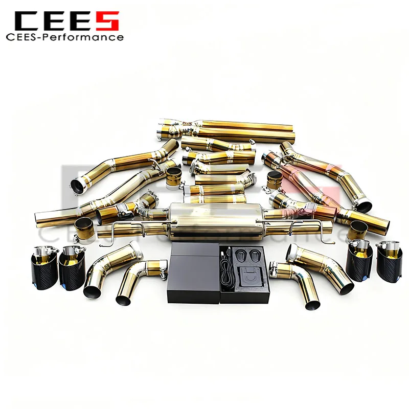 

cees Valvetronic Catback Muffler for BMW Z4 G29 M40i 3.0T 2019-2024 Exhaust Pipes Muffler with Control Kit Exhaust System
