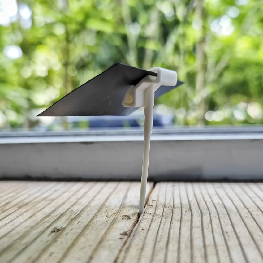 POP Paper Card Insert Display Holder Clip Advertising Retal Store Promotion Needle Pin Type