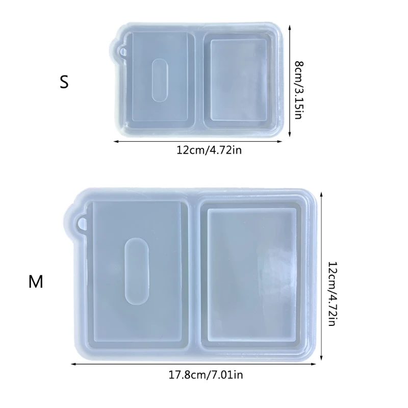 MXME Molde fundición resina movediza,Molde coctelera arte resina,Molde silicona cristal,