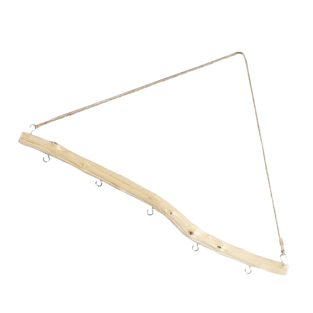

Coat Hangers Plant Hanging Bracket Wooden for Plants Home Decoration Beige Wedding