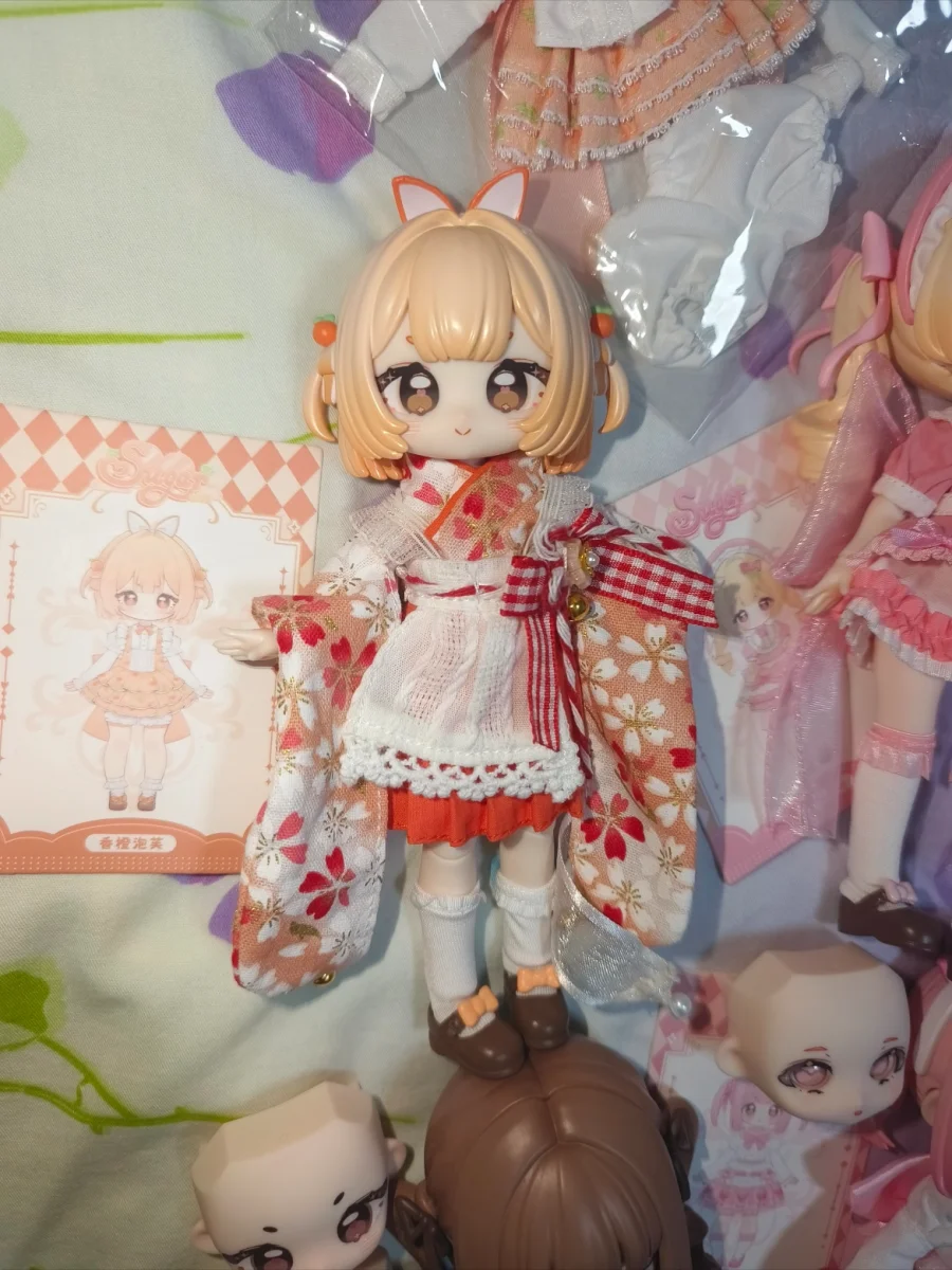 In Voorraad Suiker Index 100% Elektronische Huisdier Bjd 1/12 Blind Box Gezamenlijke Beweegbare Pop Ornament Collectie Trendy Speelgoed Gift Modus Pop