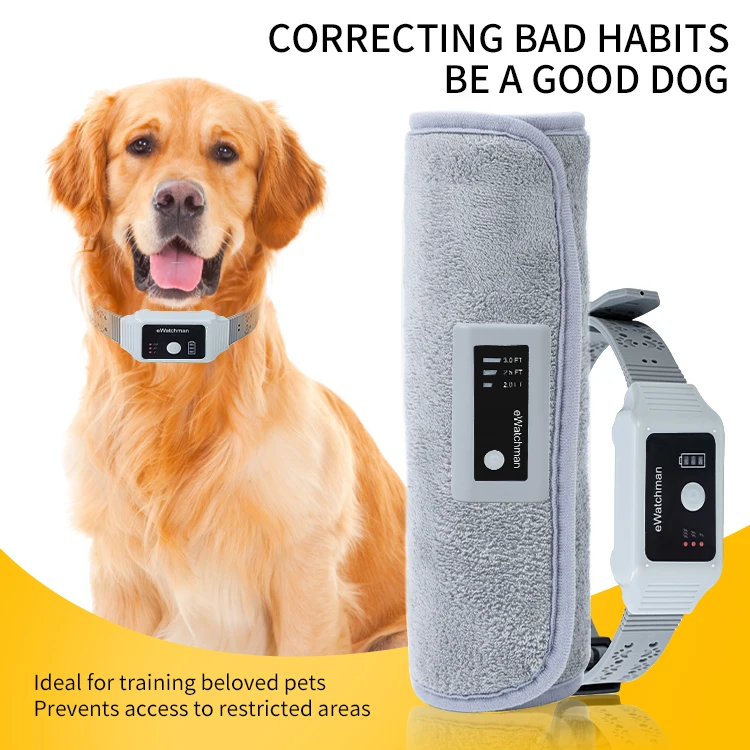 

Pet Electronic Fence Pet Dog Access Blanket COLLAR e-Watchman Grey Color One Collar with One Blanket