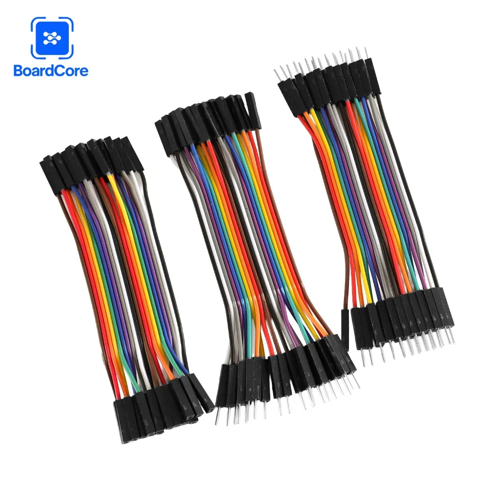 40Pin 10cm Dupont Jumper Wires Male To Male + Female To Female + Male To Female for Electronic DIY Kits