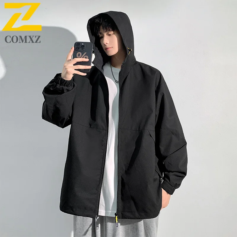 

Jacket Men's Waterproof Windproof Warm Outdoor Trekking Mountaineering Coat Lightweight Breathable Adventure Stormcoat Jacket