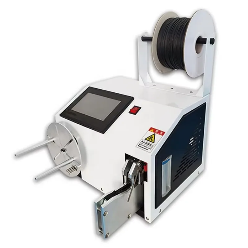 Automatic Winding and Binding Machine Automatic Cable Coil Winding and Binding Machine