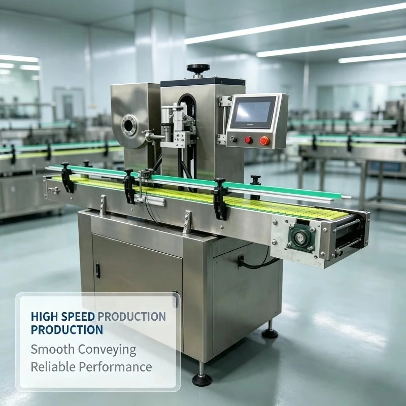 Customized automatic high speed liquid filling machine bottling assembly smooth conveying for large batch food cosmetic line
