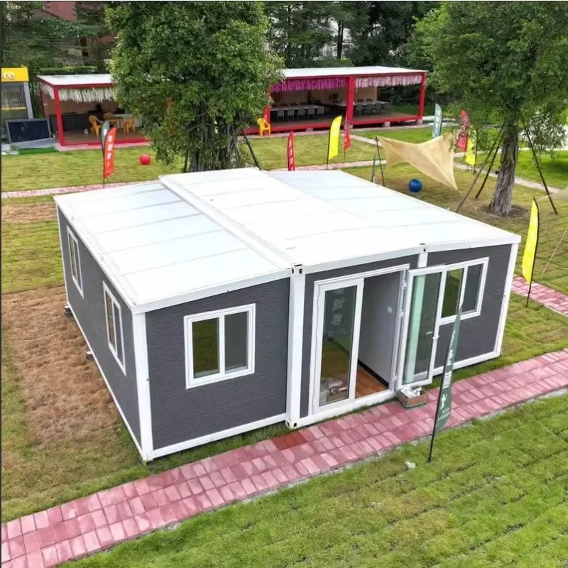 Versatile Container House Mobile House Double-wing Folding House High Quality Modern Prefab Expandable Waterproof Hot Sale