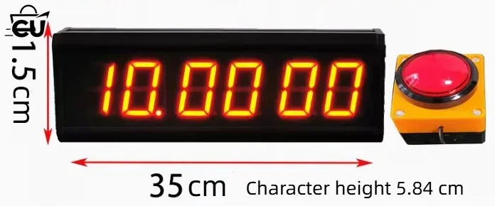 ​​10-Second Challenge Timer, One-Handed Countdown Game Controller for Fast-Paced Party Games & Group Activities​​