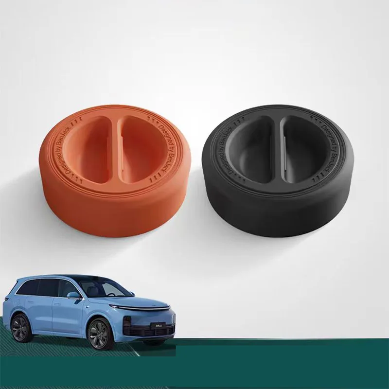 For Li Lixiang L9 2022 2023 Car Water Cup Cushion Anti slip Door Slot Cushion Storage Mat PU Leather Auto Accessories