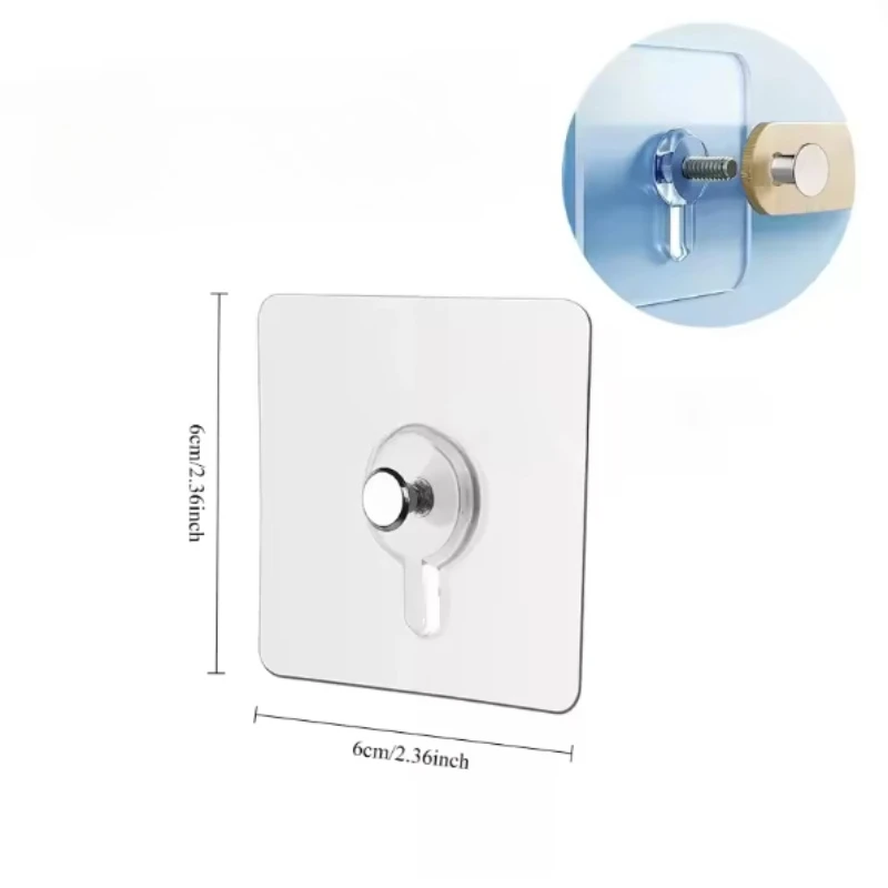 Strong Adhesive Wall Hook Without Piercing Picture Hanger Self-adhesive Wall Hangers Without Holes for Frame Poster Photo Clock - view 6
