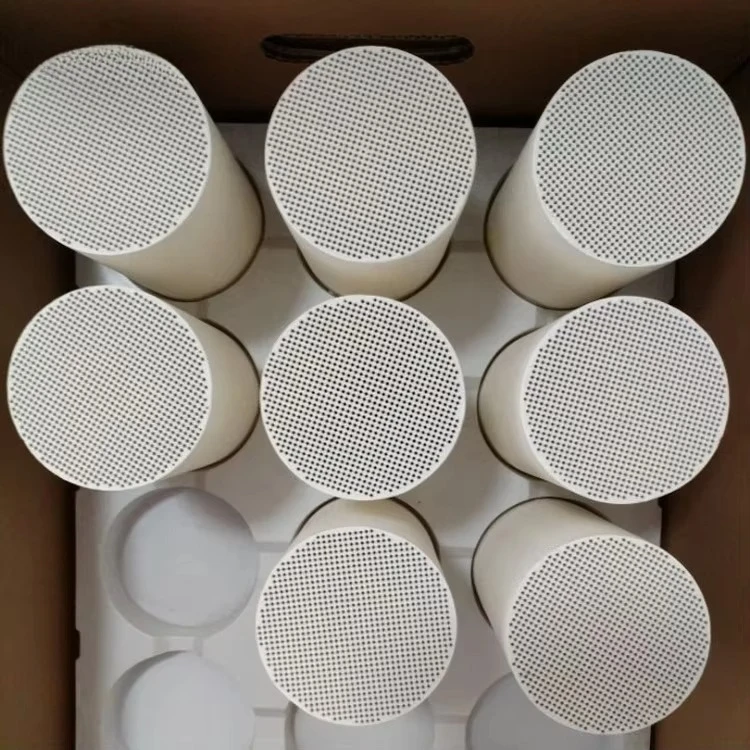 Cordierite diesel Particulate Filter & Silicon Carbide diesel Fumes Particulate Filter for Heavy Duty Vehicle