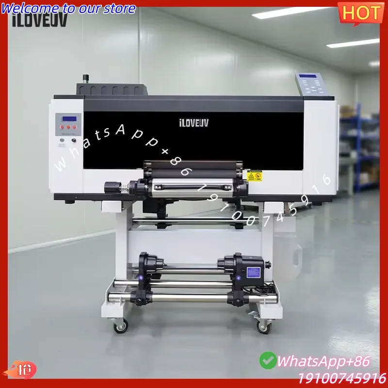 2026Hot Hot Sell Good Price A3 Uv Dtf Printer 2/3 Head Xp600 I1600 for Film Label Stickers Printing Laminating 2 in 1 Uv