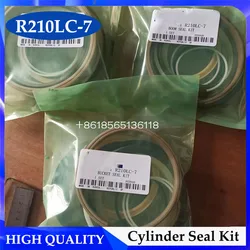 4 SETS R210LC-7 R210-7 Boom Arm Bucket Cylinder Repair Seal Kit 31Y1-15885 31Y1-15230 31Y-15700 For Hyundai Excavator Oil seal