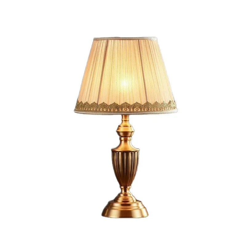 Electroplated copper natural floor lamp classic warm decoration living room