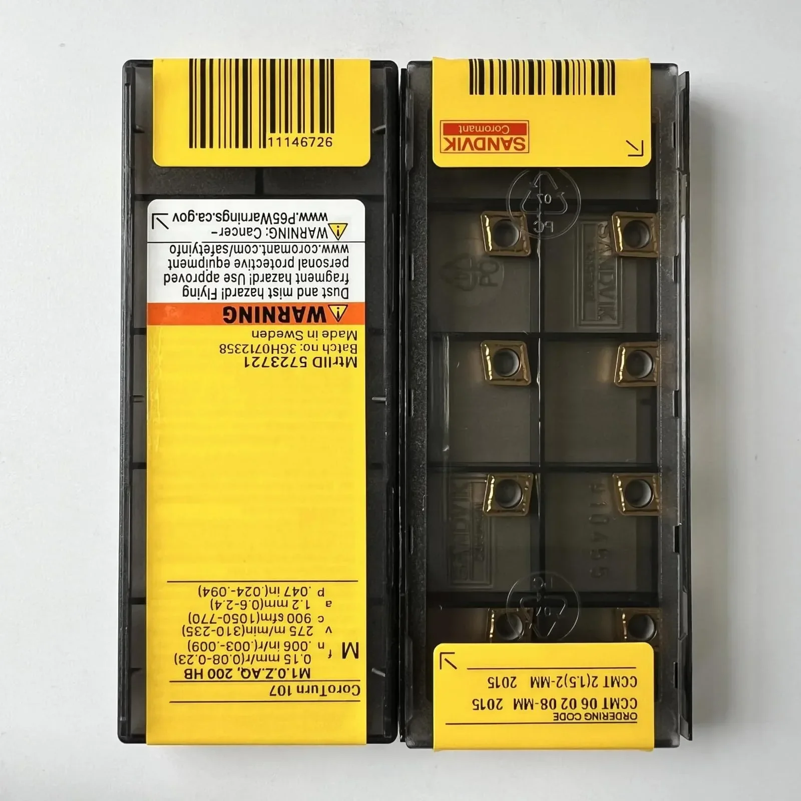 

SANDVIK-Coromant / CCMT060208-MM 2015 / 10 шт.