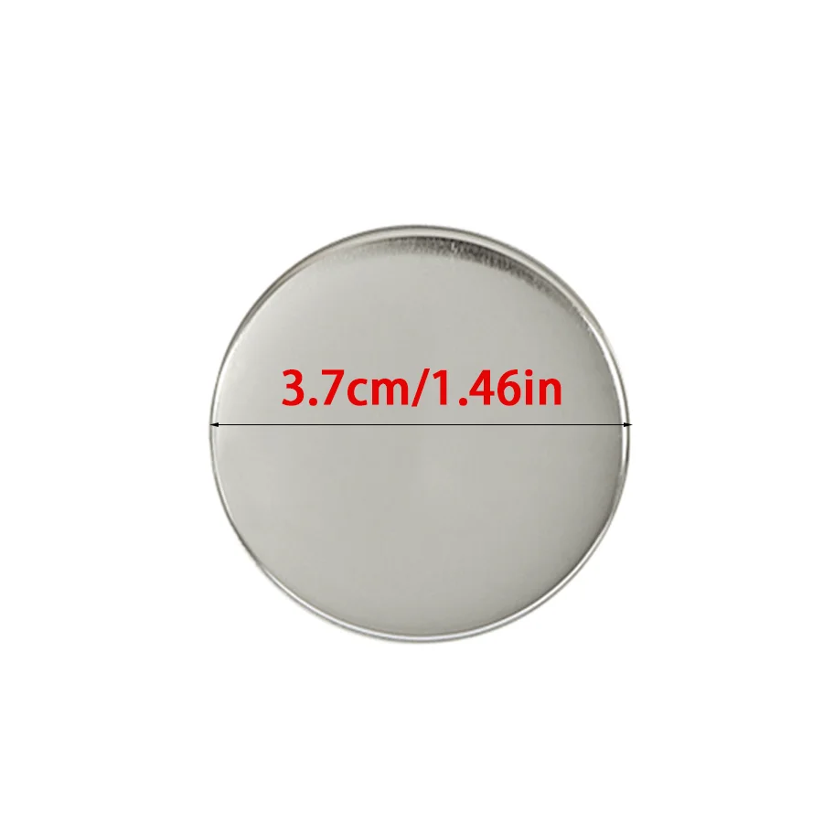 12sets DIY Blank Round Metal Button Badge Parts with Safety Pins Clear Films Handcraft Materials Art Creation Party Gift XJM