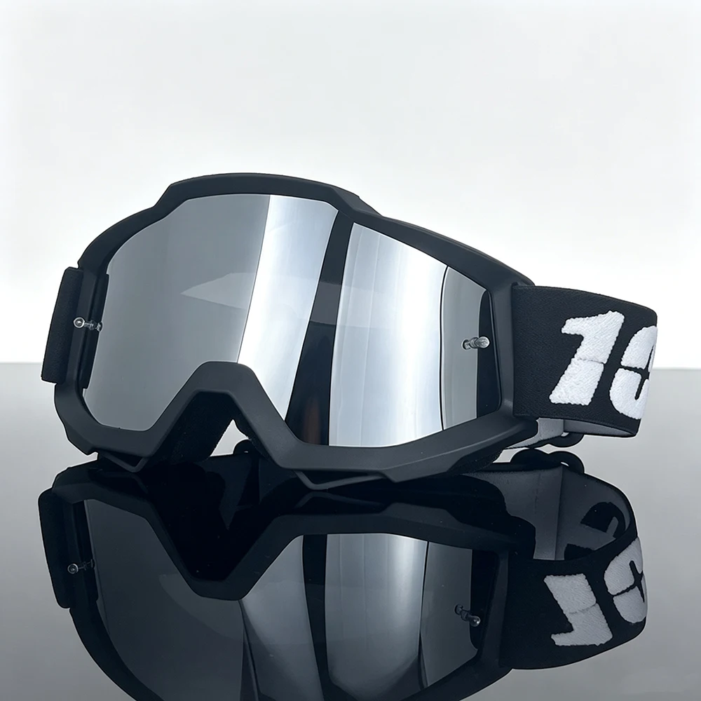 Motocross Goggles Motorcycle Glasses Enduro Anti-fog UV400 Cycling Moto Dirt Bike MX MTB Riding Sunglasses HD Mirrored Lenses
