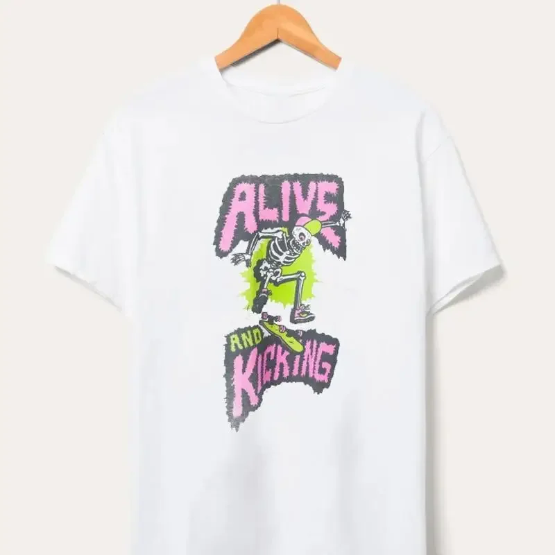 Nouveau t-shirt pour Fan Alive And Kicking, taille S 5XL