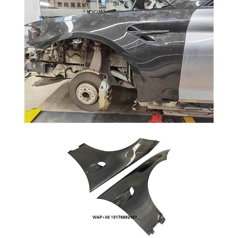 High Quality OEM Style  Body Kit Real Dry Carbon Car Fenders Suitable for M5 F90 Tested Fitment