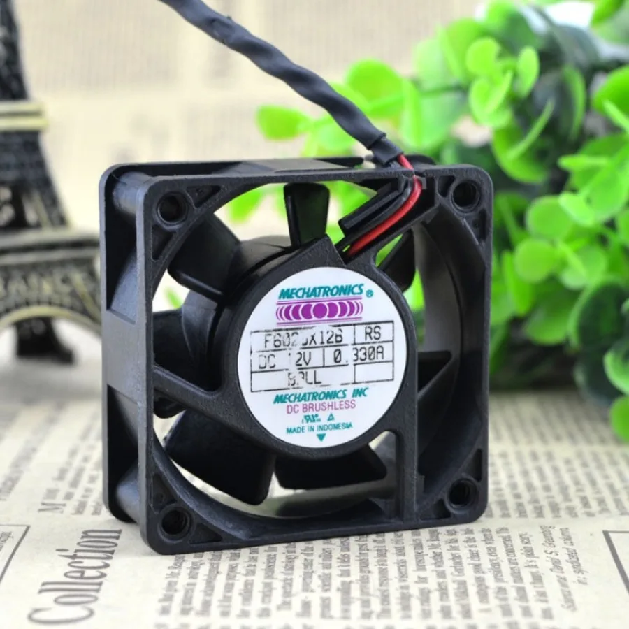 AA + FOR Original, South Korea MECHATRONICS 6025 F6025X12B 12V 0.33A Cooling Fan