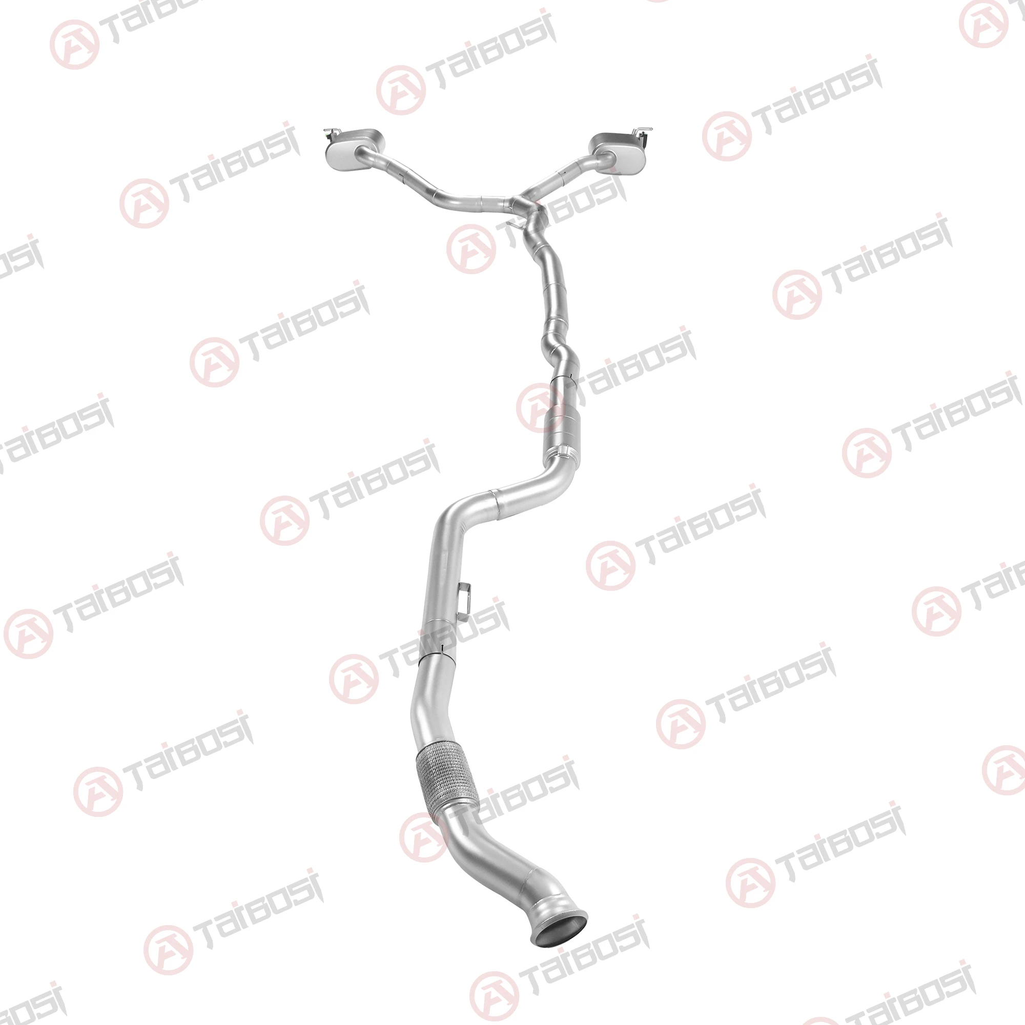 Taibosi Factory Valvetronic Catback Exhaust For Mercedes C300E C350E W206 2.0T Electric Valved Muffler Remote Control Pop Sound