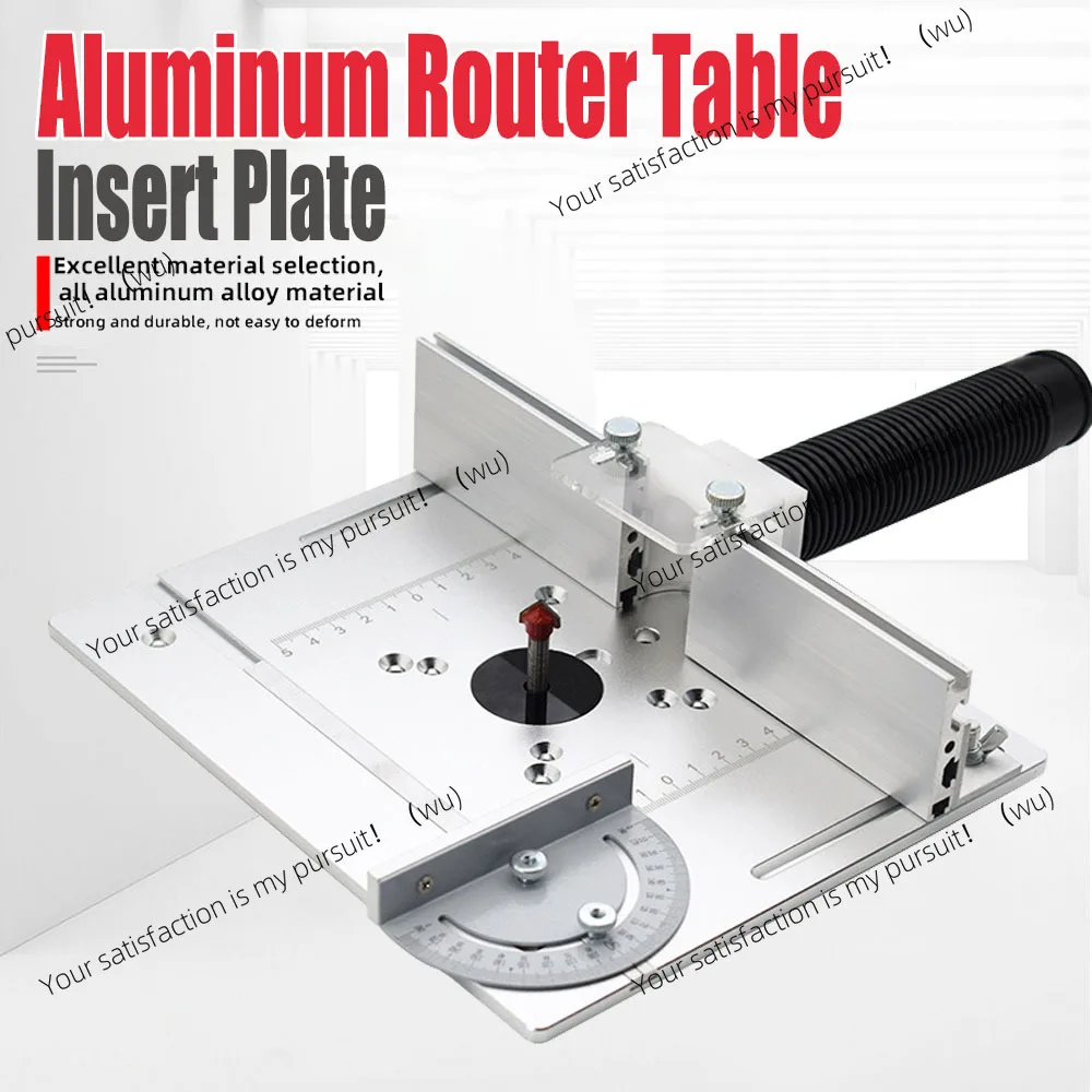 Woodworking tools engraving machine flip-chip board bakelite milling chamfering trimmer multi-functional lifting table slotting