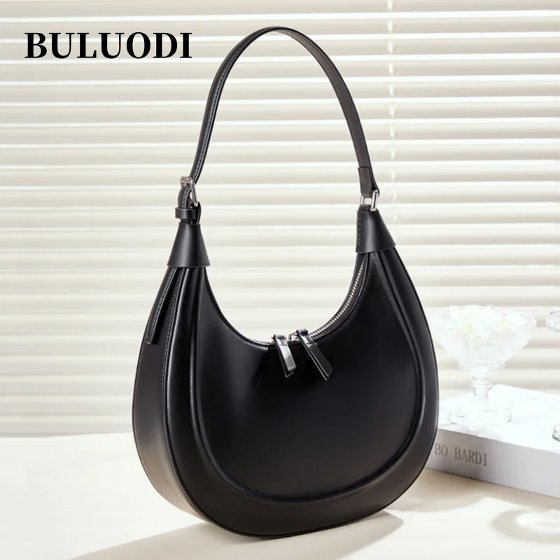 

New Ladies Luxurious designer crossbody shoulder bag Women's genuine leather and cowhide saddle bag fashionable matching item