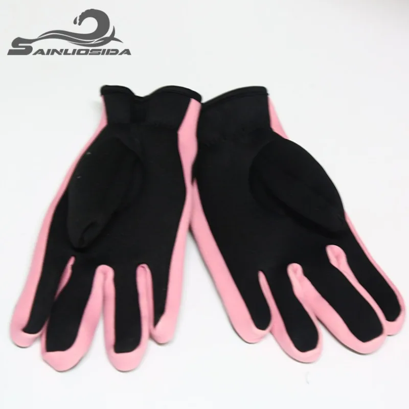 Novas luvas de tecido de mergulho ciclismo antiderrapante luvas de mergulho leve e respirável ao ar livre aventura resistente ao desgaste luvas antiderrapantes