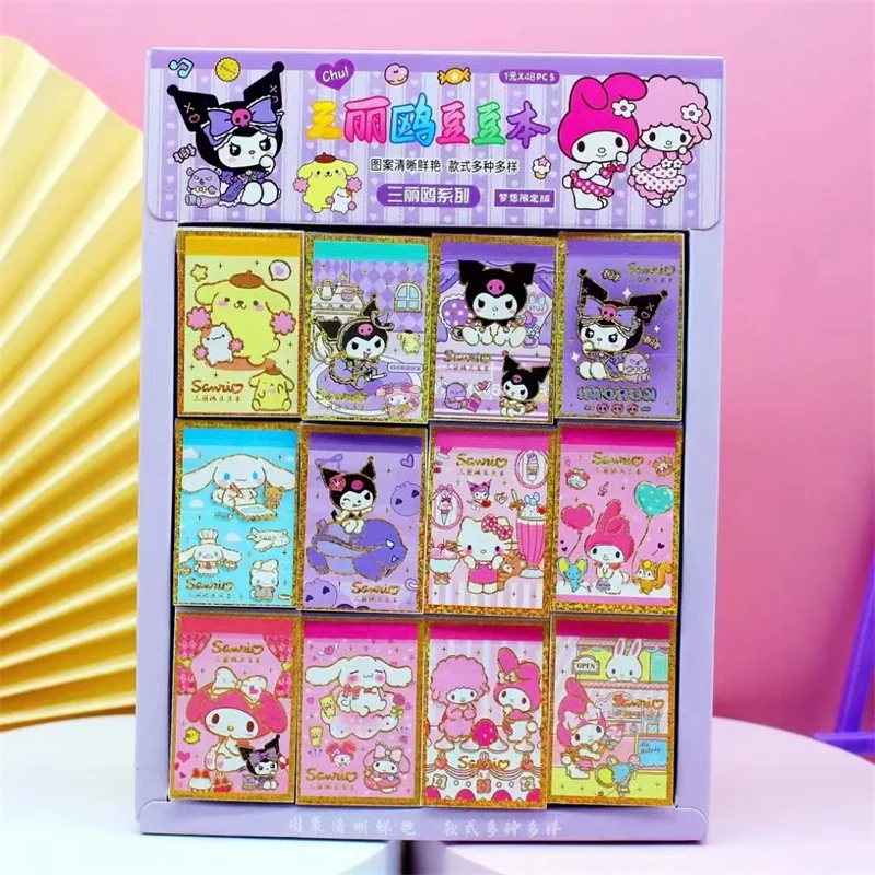 

48pcs/ лот Sanrio мелодия куроми корицы наклеек милые скрапбук DIY дневника декоративные стикер альбом Stick Label