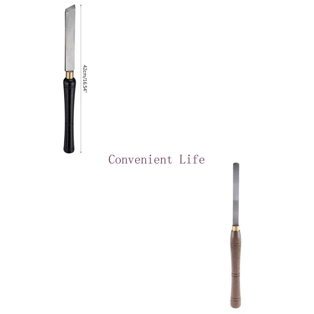 

L1EE Черный орех Орех + инструмент для отрезки из нержавеющей стали Прочные инструменты для токарной обработки древесины