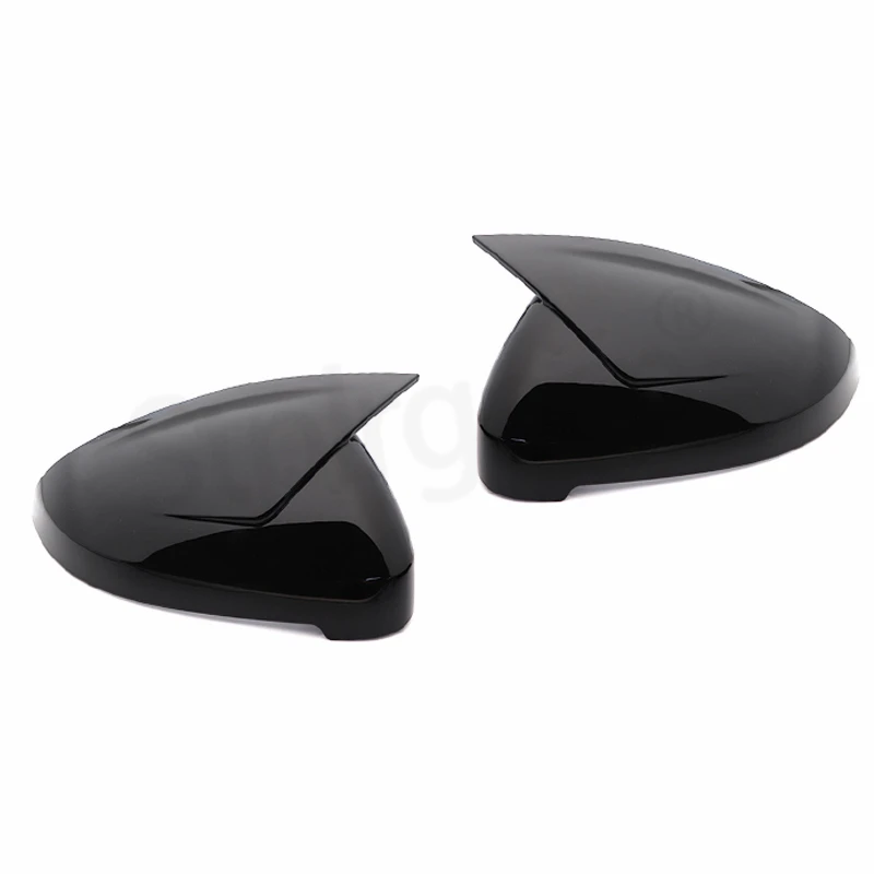 Pair ABT-Style A4 Car Side Rearview Mirror Cover Cap For Audi A4 S4 RS4 B9 A5 S5 RS5 2017-2022 Replacement rearview mirror cap