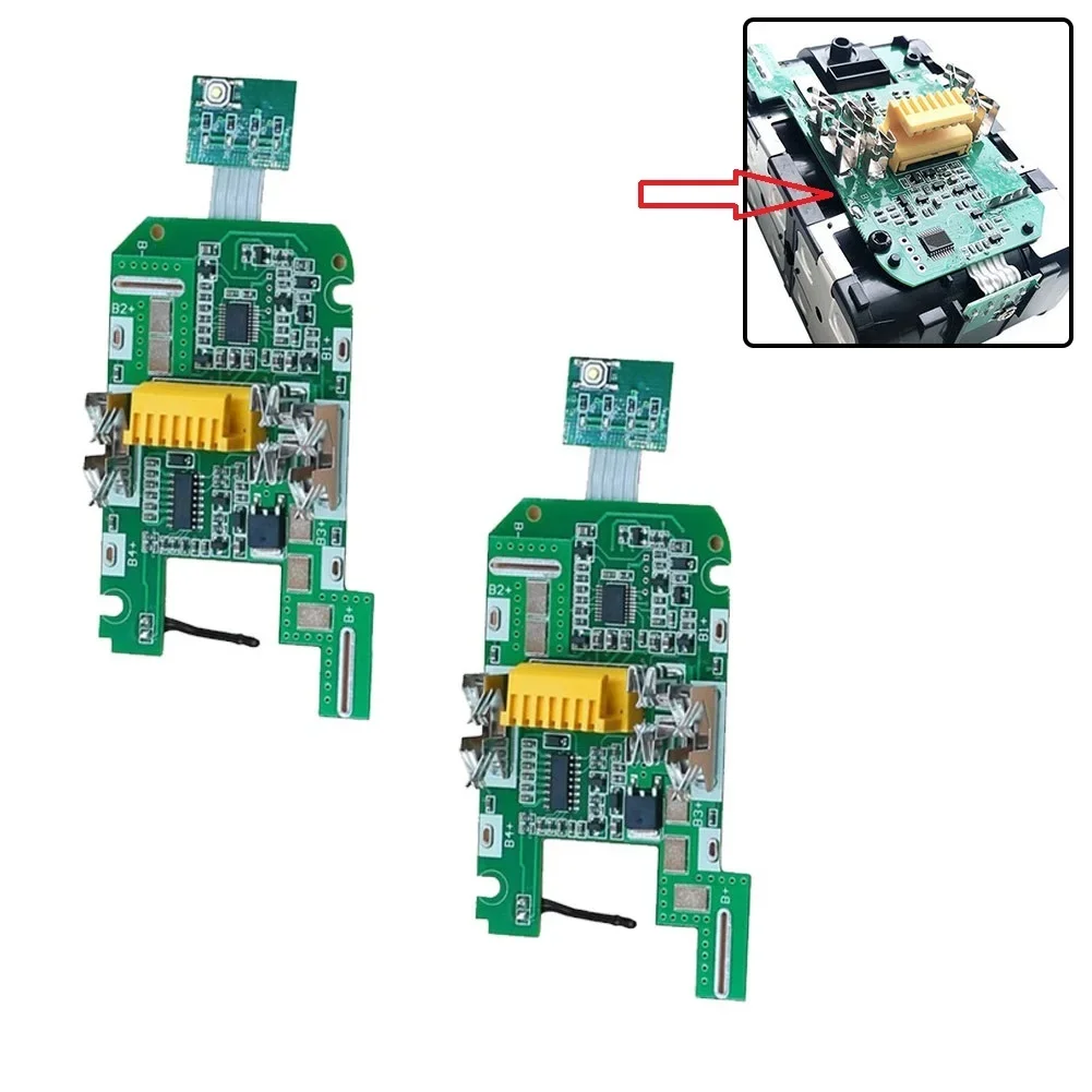 2PCS BL1830 ชาร์จแผงวงจรป้องกันสําหรับ 18V ไฟแสดงสถานะแบตเตอรี่ในตัว Dual ICs เครื่องมืออุปกรณ์เสริม