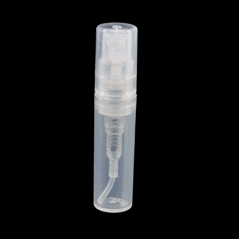 Mini Transparent 2 ML Spray Plastic Bottle Spray Perfume Empty Sample Bottle Suitable For Travel Party 270Pcs