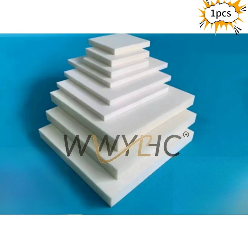 Suitable for 99 Alumina Ceramic Plates, High Temperature Resistant Corundum Experimental Ceramic Substrates 50/100/150/200mm