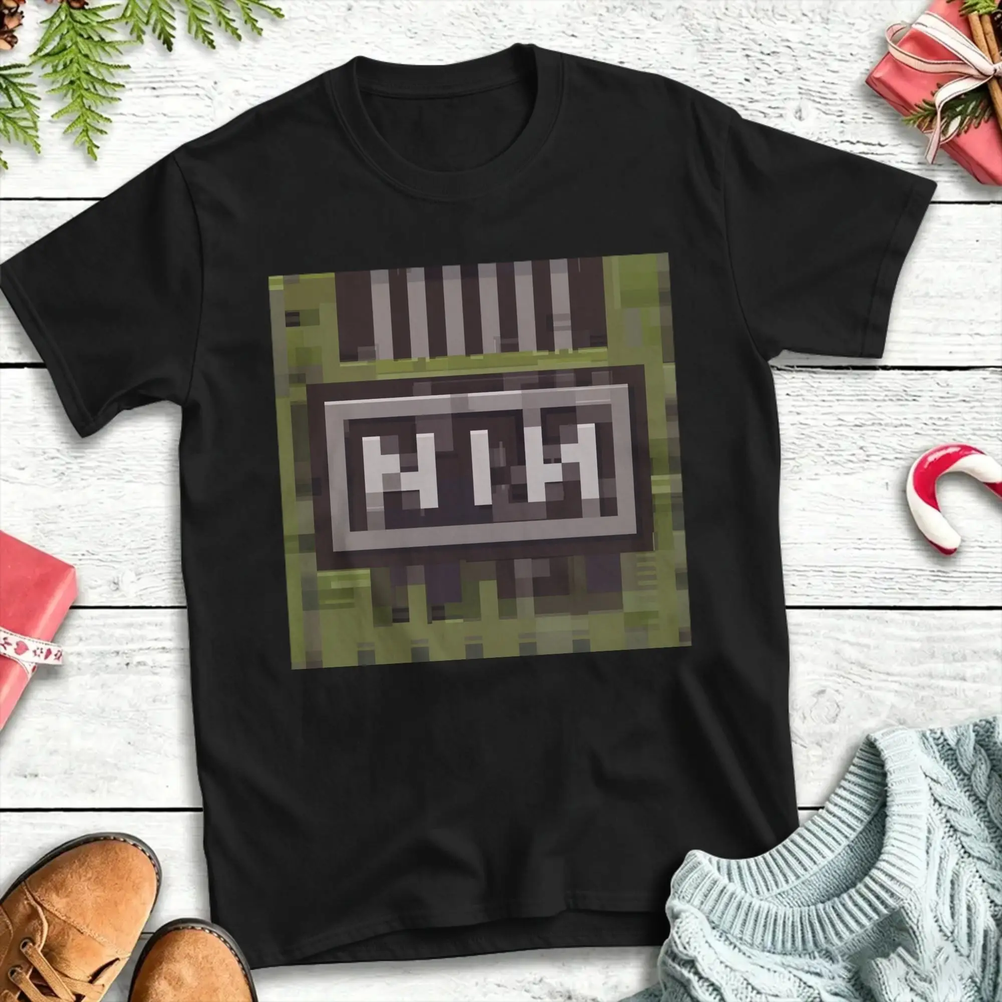 Quake + Nin 30Th Nine Inch Nails Cotton T-Shirt For Mens Summer  Y2K Basic T-Shirts Harajuku Tee Shirt Plus Size Casual Clothing
