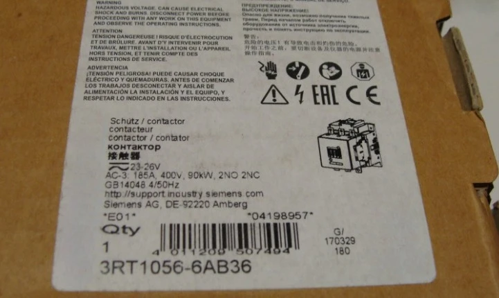 

Brand new 3RT1056-6AB36 3RT1056-1AB36 3rd1056-6AF36 Fast delivery