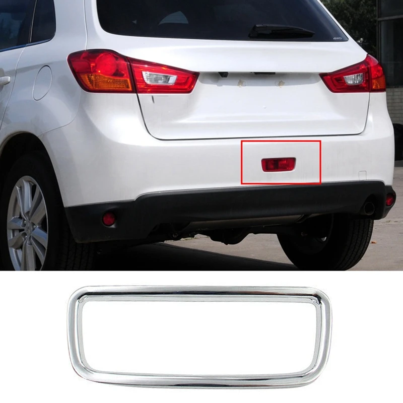 

Car ABS Chrome Rear Tail Brake Lamp Light Decoration Cover Trim For Mitsubishi ASX 2013-2015