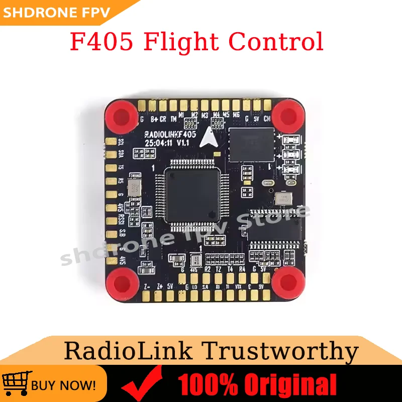 RadioLink F405 Flight Control Built-in OSD 128MB Blackbox M1-M6 Channel Output for Airplanes Helicopters Cars Boats Robots