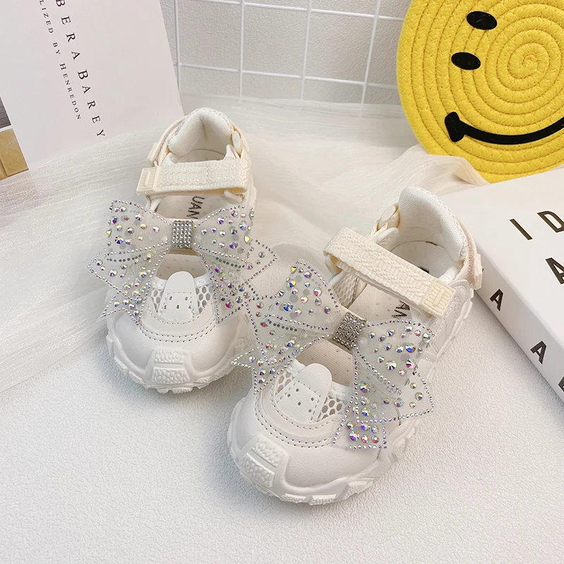 Summer Girls Shoes Korean Beach Shoes Lightweight Children Sandals Kids Shoes Princess ShoesToddler Infant Children Shoes