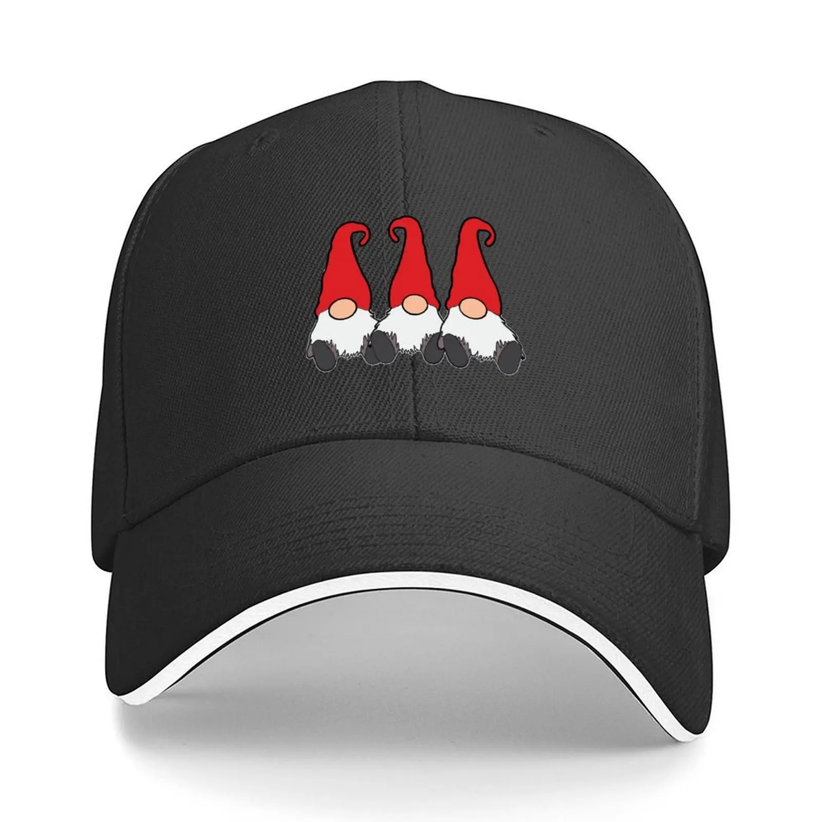 3 gnomos nórdicos invierno Navidad sueco Tomte lindos elfos gorra de béisbol Anime sombrero de gran tamaño mujer playa Outlet 2025 hombres