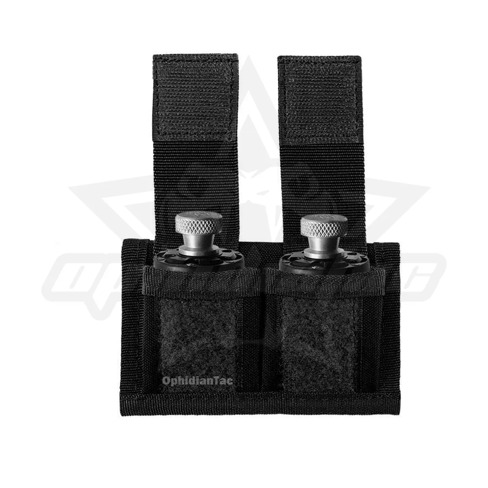 MOLLE new revolver hand clip bag outdoor left and right universal interchangeable accessory bag hanging bag