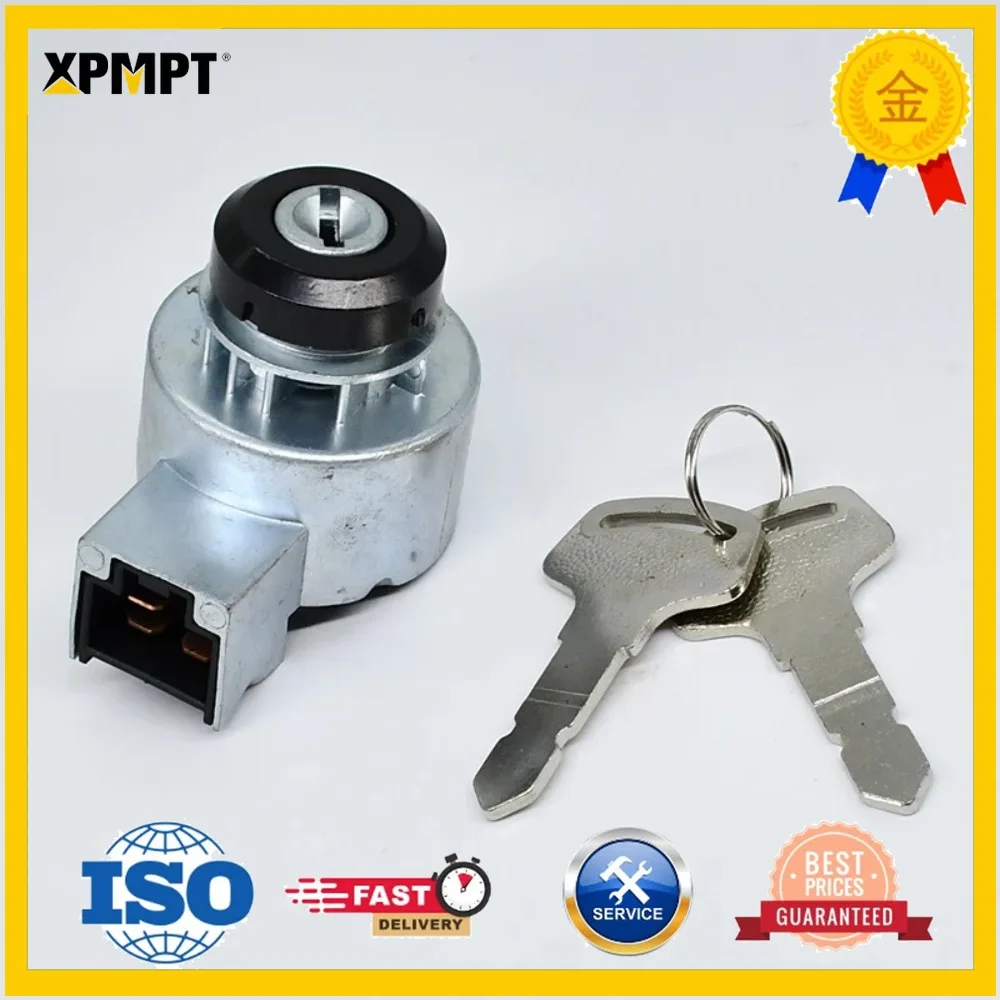 Ignition Switch with 2 keys 6C040-55410 6C040-55412 For Kubota Tractor B1121 B1161 Generator J112  J106