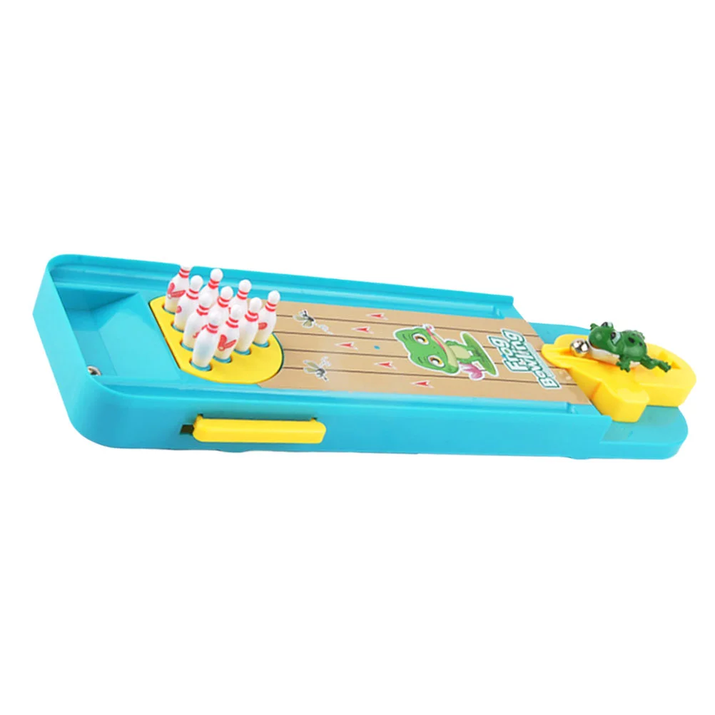 

Party Favor Toy Mini Bowling Game Desktop Table Safe for Kids Observation Training