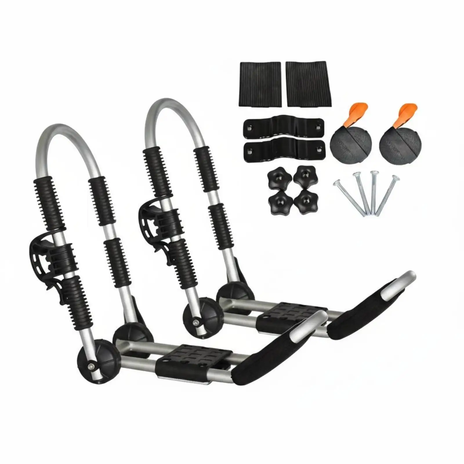 2 Pieces Kayak Roof Rack Saddle Seat Kayak Carrier Small Boat Carrier Rack Foam