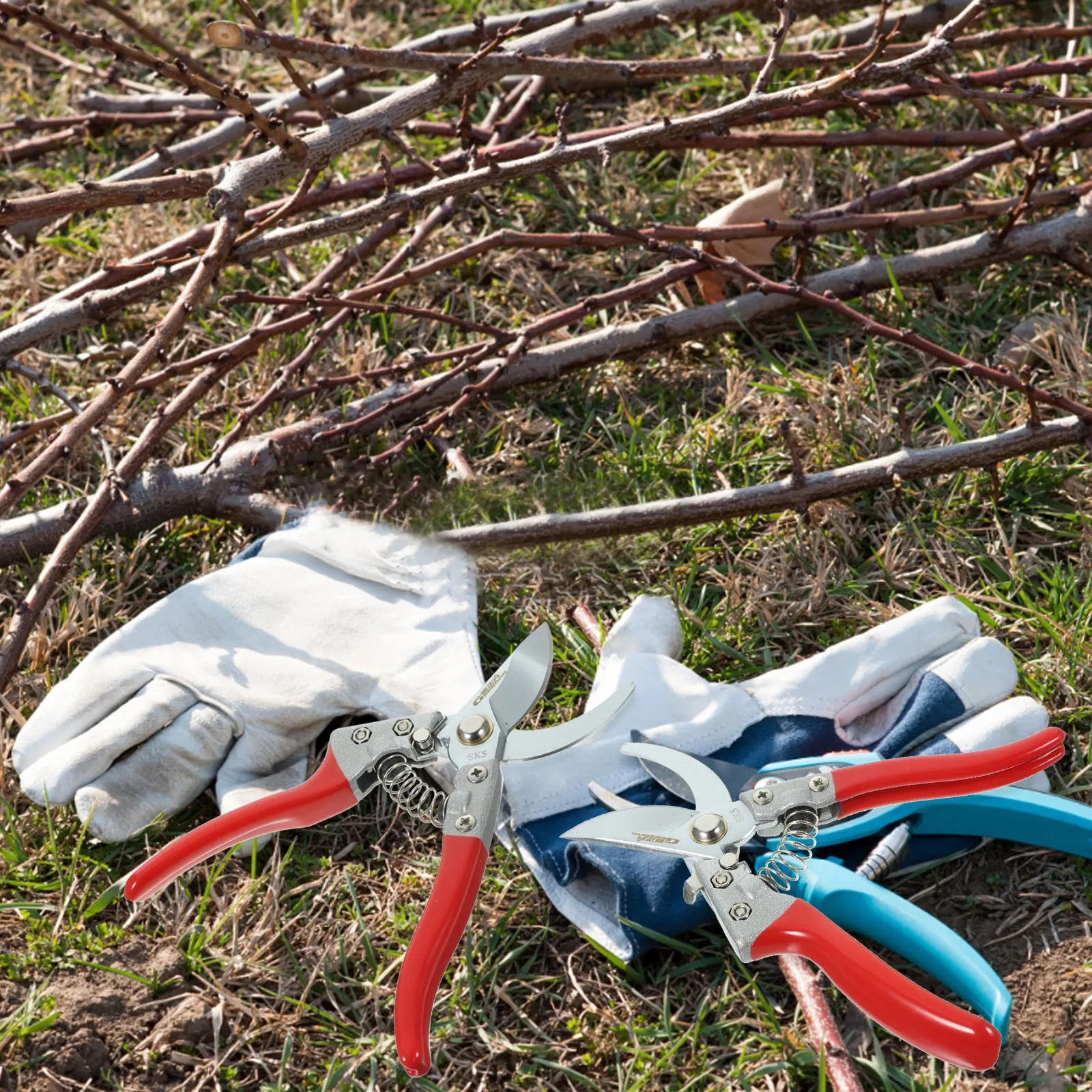 

Herb Scissors Multifunctional Pruning Shears Stainless Steel Garden Pruners Machine Accessory