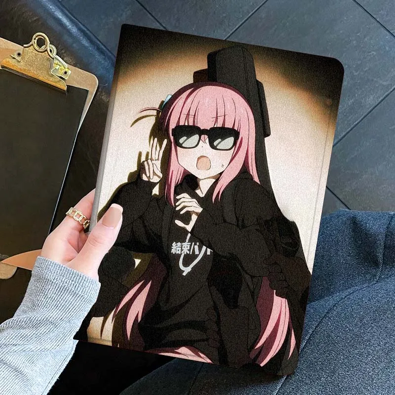 أنيمي B-Bocchi The Rock لهواوي MatePad Air Pro M6 M5 SE T5 13.2 12.6 12 11.5 11 10.8 10.4 10.1 بوصة حافظة تابلت