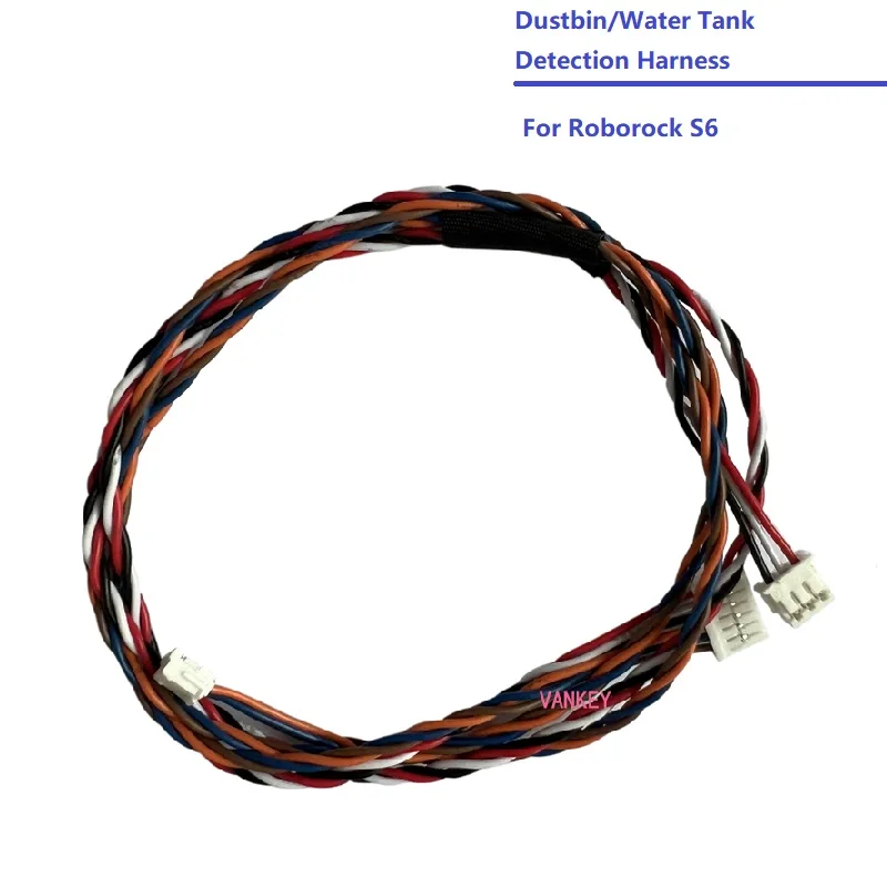 Original Roborock S6 ถังขยะถังน้ําสําหรับ Xiaomi หุ่นยนต์เครื่องดูดฝุ่นเครื่องใช้ในบ้าน Tanos Detection Harness