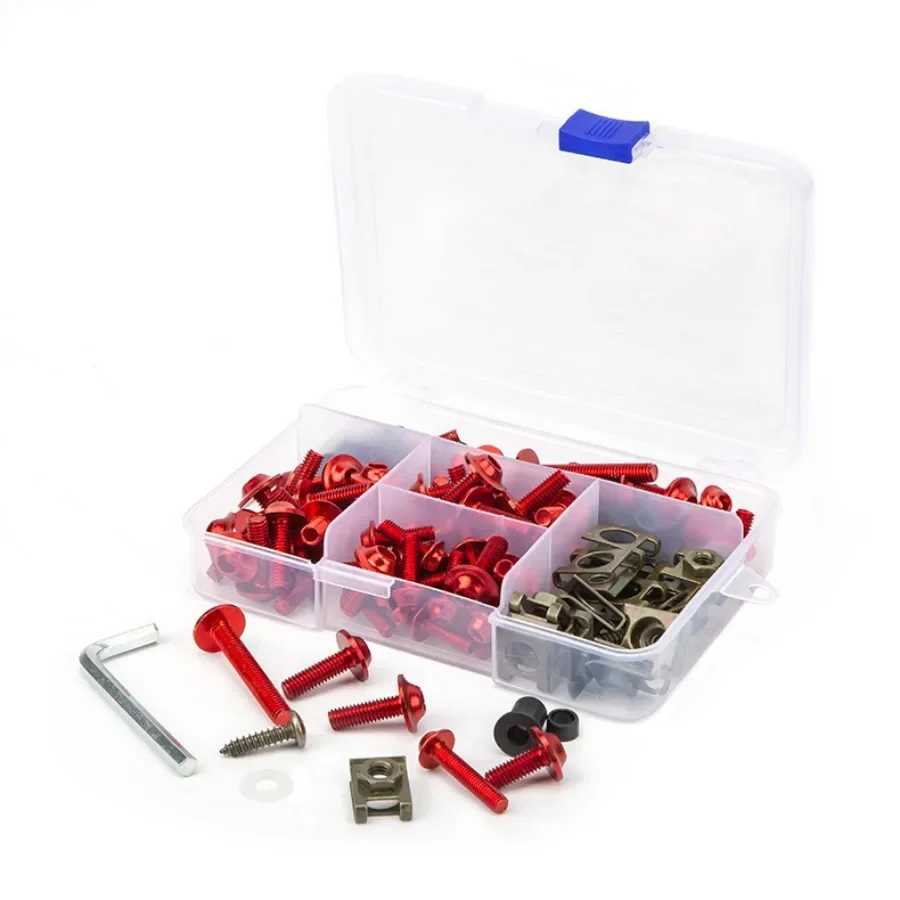 For YAMAHA TENERE 700 MT07 MT 07 TMAX 500 TMAX 560 FZ6 XMAX MT 09 MT03 177PCS Motorcycle Fairing Bolts Screws Nut Complete Kit