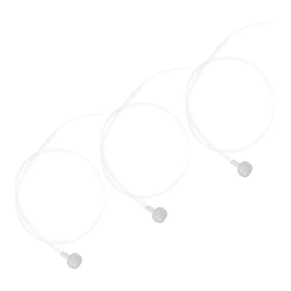 

3pcs Breastfeeding Assistant Anti Backflow Durable Reliable Baby Bottle Supplies Tubing Hose Replacement Straw